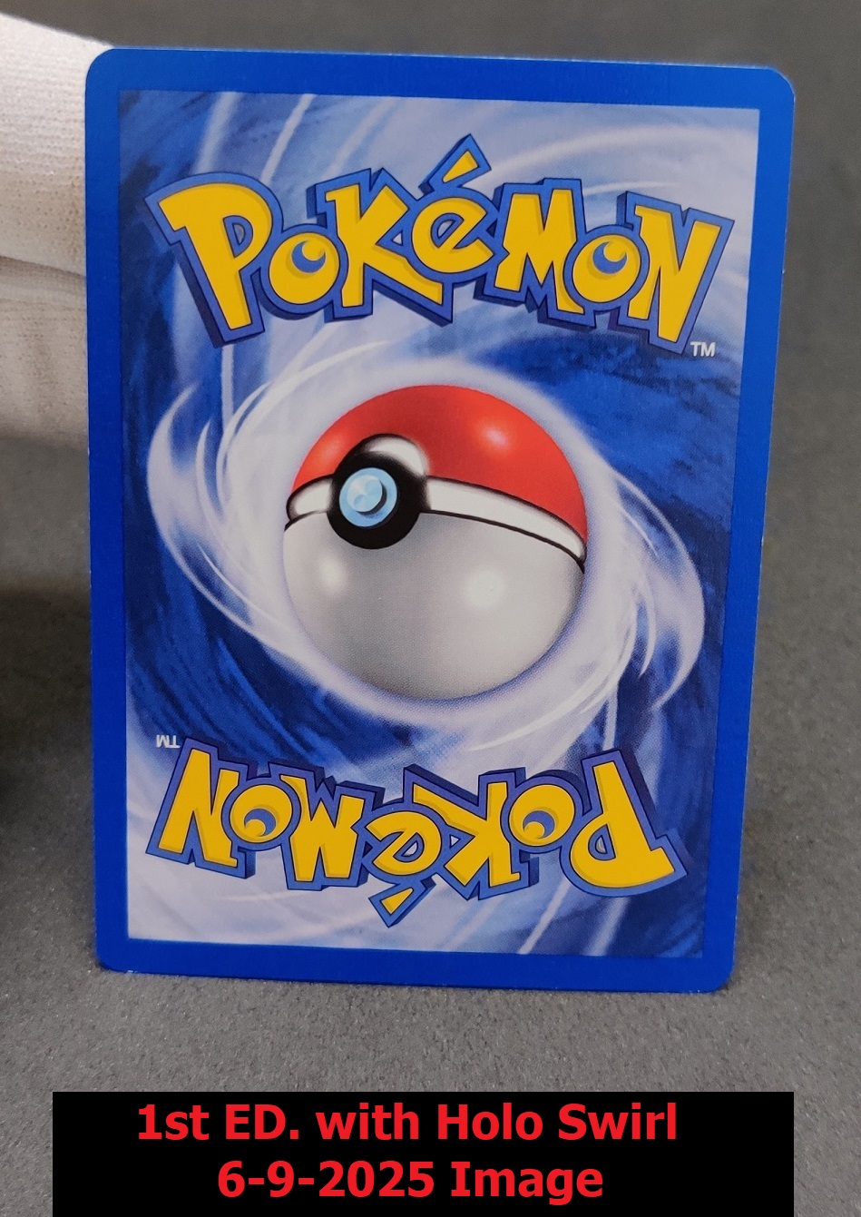 (HOLO SWIRL) The Rockets Trap - 19/132 - Holo Rare - 1st Edition